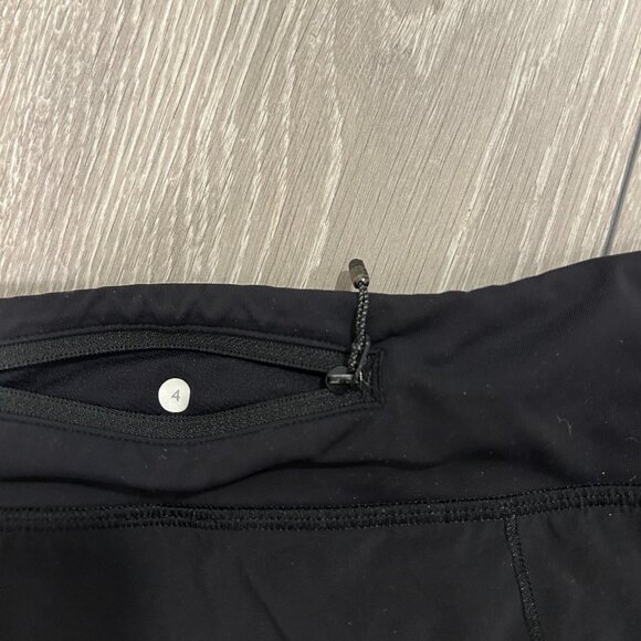 Lululemon Black Speed Up High-Rise Lined Short 2.5 - Picture 3 of 4